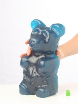 WhatTheDevil's Giant GummyDevil (The World's Largest Gummy Bear!) - Blue Raspberry flavor