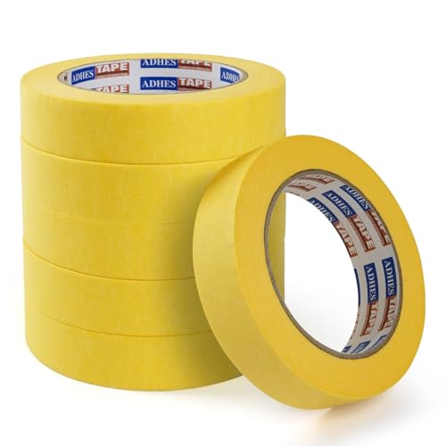 Image of ADHES Yellow Painters Tape Yellow Masking Tape