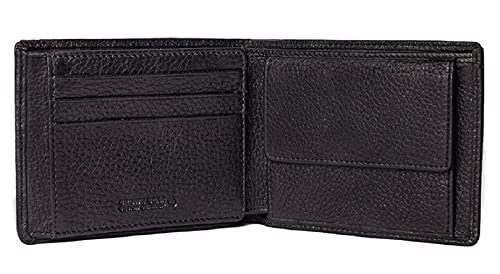 Image of BROWN BEAR Leather Men wallet(Natural Black)