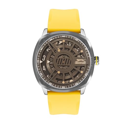 SLAZENGER Silicone Analog Black Dial Mens Watch-Sl092211103 (B0CDVQBBL2) Amazon Price History, Amazon Price Tracker