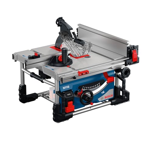 Bosch Professional 18V System Akku-Tischkreissäge GTS 18V-70 (inkl. Sägeblatt Optiline Wood, Winkelanschlag, Schiebestock, Ringschlüssel, Schutzabdeckung, 2x Adapter, Profilschiene, Parallelanschlag) Bosch Professional 18V System Akku-Tischkreissäge GTS 18V-70 (inkl. Sägeblatt Optiline Wood, Winkelanschlag, Schiebestock, Ringschlüssel, Schutzabdeckung, 2x Adapter, Profilschiene, Parallelanschlag)