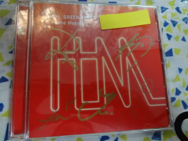 Mrs. GREEN APPLE In the Morning サイン入り Amazon.co.jp: Mrs.GREEN APPLE In the Morning メンバーのサイン入り