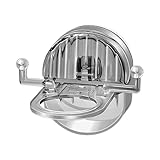 Yhsioaklo Soporte para botellas de gel de ducha, estante de almacenamiento montado en la pared, soporte dispensador de champú sin taladro, para azulejos, espejo de pared, hotel, cocina, baño, hogar