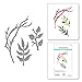 Spellbinders Winter Bough and Evergreen Shrubs Dies, Metal