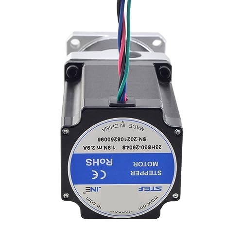 Moteur pas à pas 10:1 anti-perte de pas avec arbre renforcé Φ14mm 23HS30 - 6