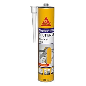 Mastic Joint et Colle Multi-Usages Sikaflex 11 FC Purform Blanc (Occasion Comme Neuf)