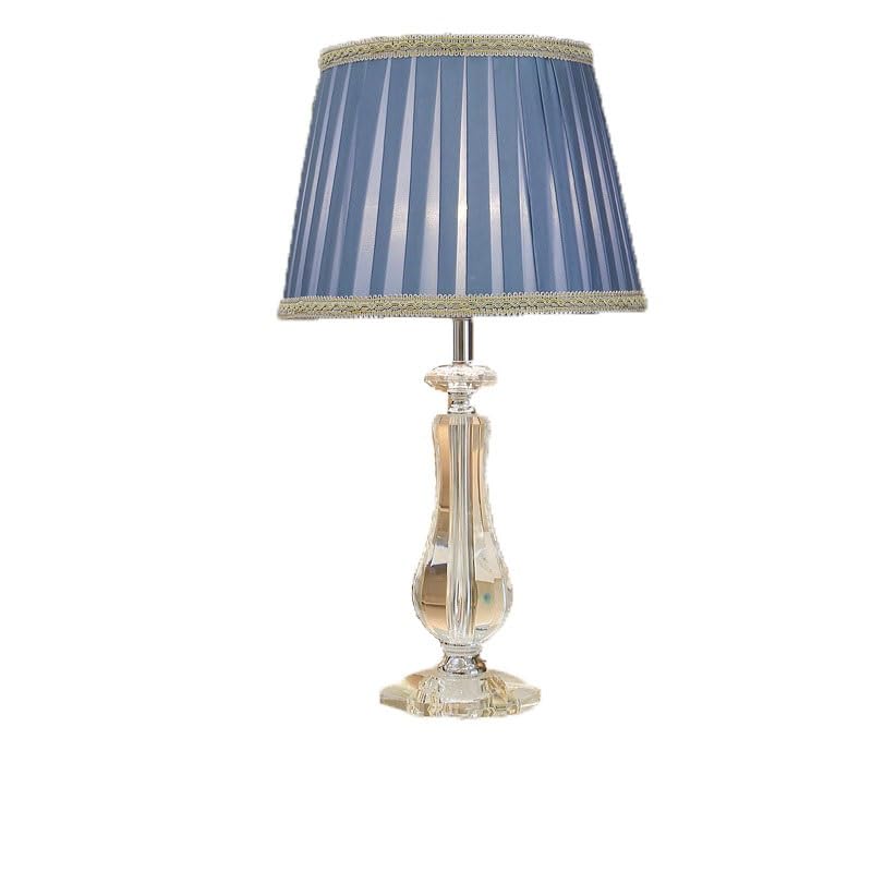 Hhaoran-9868 Lámparas de mesita de noche para dormitorio Lámpara de escritorio cristal for dormitorio, iluminación noche, sala estar, cálida y romántica for bodas Lámparas de noche(Pequeño)
