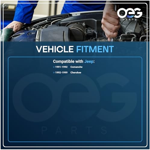 Image of OEG Parts New Windshield Wiper Motor Compatible with Jeep Comanche Cherokee 1991-1999 4723460 55154611 55155297 227141 40-438 AA140438