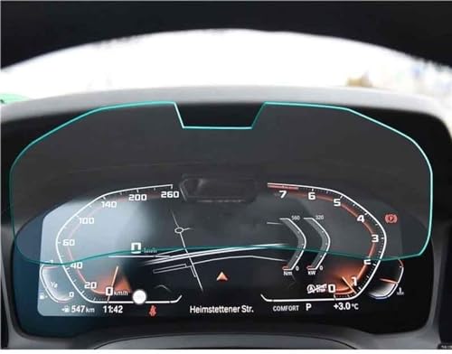 Film verre trempé autoradio GPS BMW Série 3 G20 G21 2020 2021 écran HD conduite à droite