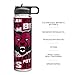 Rico Industries NCAA SUNY Potsdam Bears Standard 22oz Stainless Steel Tumbler with Lid - Great For Coffee, Tea, Water or Cocktails