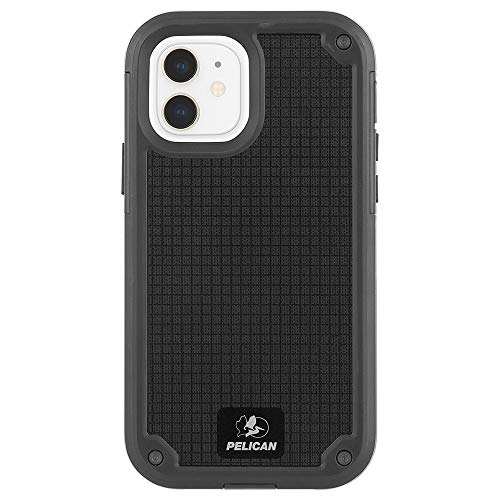 CASE-MATE PELICAN - SHIELD Series - G10 iPhone 12 Mini (5G)�p�P�[�X - 21�t�B�[�g �����ی� - 5.4�C���` - �O���[
