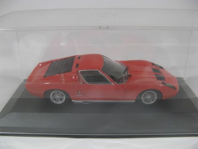 ランボルギーニミウラ1/43 ミニカー　ミニチャンプス Amazon.co.jp: ミニチャンプス 1/43 ランボルギーニ ミウラ 1966