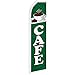 Cafe (Green) Swooper Advertising Flag - Perfect for Cafes, Coffee Shops, Diners, Restaurants