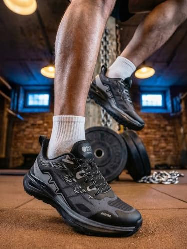 Image of Bacca Bucci Axiom Men's Running & Walking Shoes with High Rebound Insole | Lightweight All-Day Comfort Sports Sneakers