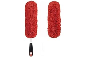 OXO Good Grips Microfiber Hand Duster with Microfiber Duster Refill