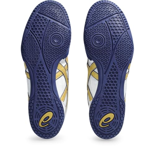 asics men39s dan gable evo 3 wrestling shoes 11 whiterich gold