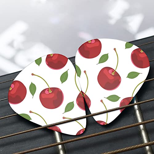 Pack de 12 médiators pour guitare Cherry Fruit Picks pour guitare électrique Guitare acoustique Diverses guitares - Les Beatles, Paul McCartney, John Lennon, RIngo Starr, George Harrison Pack de 12 médiators pour guitare Cherry Fruit Picks pour guitare électrique Guitare acoustique Diverses guitares – Image 7