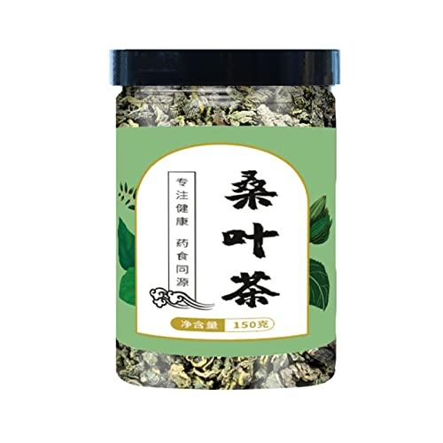 Processus de Broyage de Poudre en Conserve de thé de Feuilles de Mûrier Thé Naturel en Vrac à Base de Plantes Douces 150 G pour Infusion de thé Sifte Tisane Saine pour la Fête à Cover