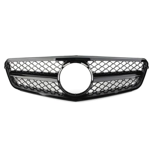 Grille de pare-chocs avant noire brillante pour remplacer calandre Mercedes W204 cassée