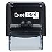 ExcelMark Custom Self Inking Rubber Stamp - Home or Office (A1848-4 Lines)
