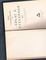 Adlai E. Stevenson 1952 B0011Z9I8S Book Cover