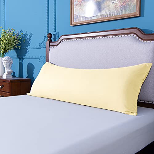 Image of NTBAY Body Microfiber Pillowcase, 1 Pack, 20 x 54, Ivory