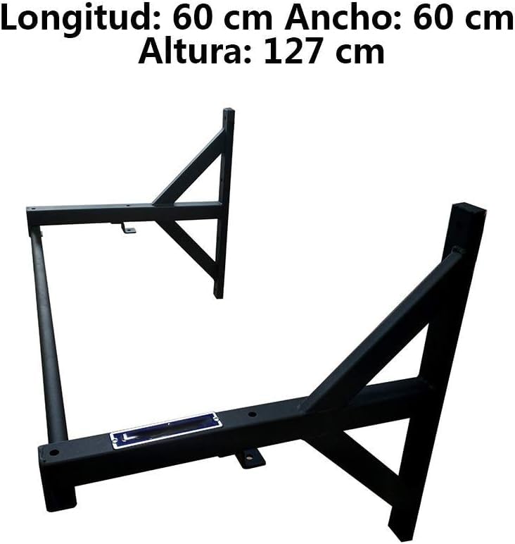 ERoomQ Squat Rack Sports & Fitness Folding Indoor Wall-Mounted Men's Multi-Functional Barbell Stand Home Fitness Rack Space Saving Solid and Durable Weight Racks