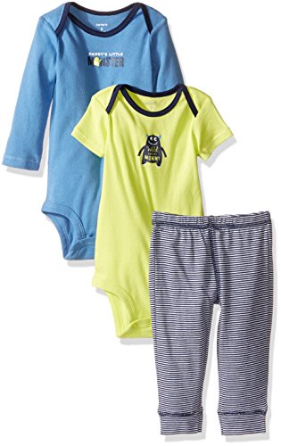 Carter's Baby Boys 3 Pc Back Art 126g340, Blue, 24 Months