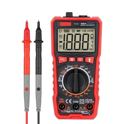 TA801A fW^}`[^~jX}[g Ture Rms AC DC NCV I[gWfW^}`[^eX^[I[ Hz dv