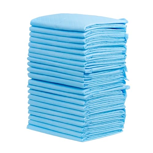 Green Blue GB495 Trainingsunterlagen Set Trainingspads für Hunde und Welpen 60x40cm Hygieneunterlage Welpenunterlage Einwegpad 6-lagig (50 Stück)