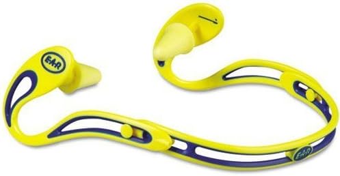 3M 3222000 E·A·R Swerve Banded Hearing Protector, Corded, Yellow