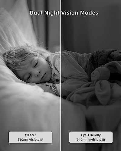 Napcat 4Mp Indoor Security Camera, Pan Tilt Cameras For Home Security, No Subscription Plug-In Wifi Baby Monitor Pet Camera, Auto Tracking, Human/Sound Detect, 2-Way Talk, Color Night Vision #TOP3