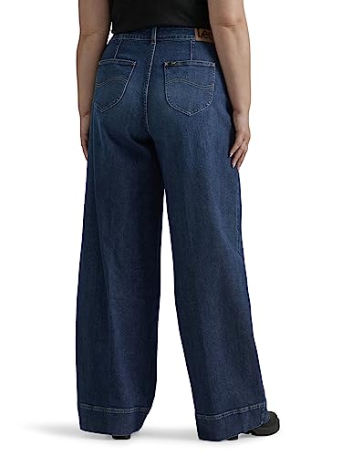Lee Women's Plus Size Legendary High Rise Trouser Jean3