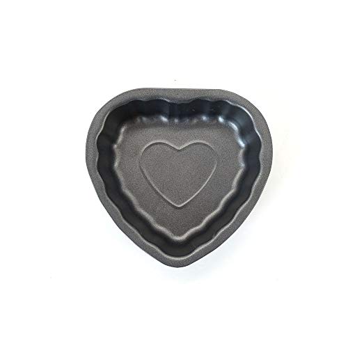 Zenker 2er Set Herzform Mini-Kuchenform Material Kohlenstoffstahl antihaftbeschichtet Temp. max 230 °C Größe 11 x 12,8 x 3 cm Linie Special Mini