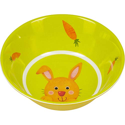 Price comparison product image Coppenrath Verlag 15443 Melamin-Schale Hase Freche Rasselbande