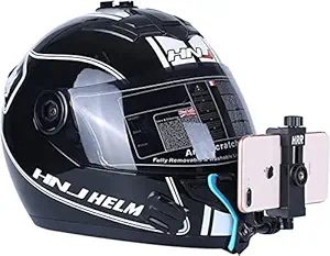 SRPHERE Helmet Chin Mount for Mobile Phone and GoPro, Motorcycle Strap Holder
