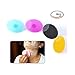 OR Pure Silicone Makeup Cleaner Brush Precision Pore Cleansing Pad Anti-slip Blackhead Remover Facial Cleansing Friction Pad Face Skin Care Deeper Clean Exfoliate Skin Random Color 4 Pack