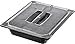 Carlisle FoodService Products Storplus 1/2-Size Food Pan Lid for Catering, Buffets, and Restaurants, Polycarbonate, 12.75 x 10.38 Inches, Clear