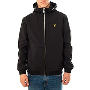 Lyle & Scott Heren Softshell jas, Zwart