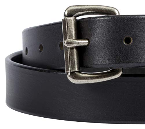 Handcrafted Buffalo Leather Belt, 100% Solid Leather Belt, 1-1/4" Amish Made in Lancaster PA2
