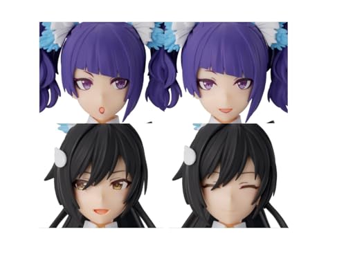 30MS Pièces Visage et Cheveux Bandai Modèle Plastique Code Couleur