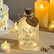 taonganui Geburtstag LED Flaschenlicht mit Spruch Alles Gute zum Geburtstag, Personalisierte Leuchtflasche Geschenk mit Korken & Geschenkanhänger, Dekoflaschen für Frau Mann