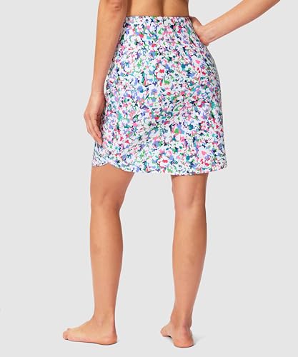 Image of Viodia Women's 18 inch /20 inch Long Swim Skirt High Waisted Modest Swimsuits Skirt Bathing Suit Tummy Control Swim Bottoms