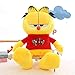zhangmeiren 1,8 M Garfield Peluche Cuscino Regalo Creativo (Color : Red, Size : 80cm)