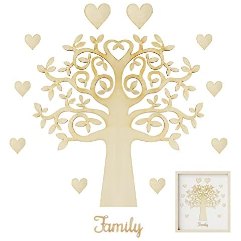 TSKDKIT Cuadro Arbol de la Vida Madera Mandala Cover