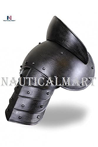 NauticalMart Plate Armour Giant Warrior Pauldrons Dark
