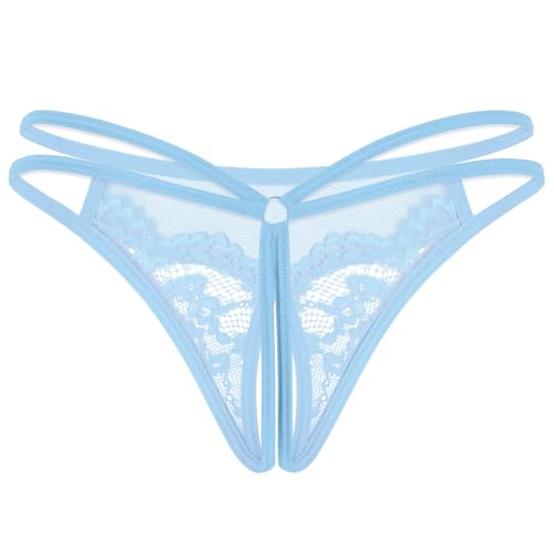 Image of Avidlove Women Lace Panties Floral Lace Briefs Mesh Hollow Out G-String Thongs T-back Underwear 1-4 Pack