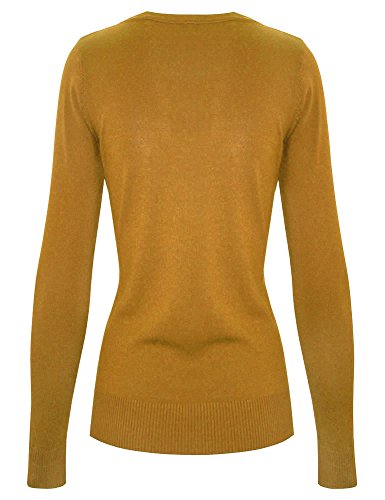 Image of Cielo Women's Solid Soft Stretch Pullover Knit Sweater
