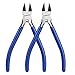 WORKPRO 2 Pack Wire Cutters, 6 Inch Precision Flush Cutters, Spring Loaded Side Cutting Pliers, Sharp Diagonal Cutters for Crafts, Jewelry Making, Electronics