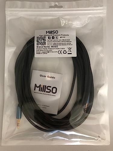 MillSO Cavo audio stereo Jack Cavo audio da 3,5 mm...